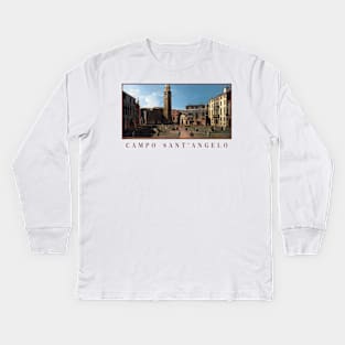 Campo Sant’Angelo by Canaletto Kids Long Sleeve T-Shirt